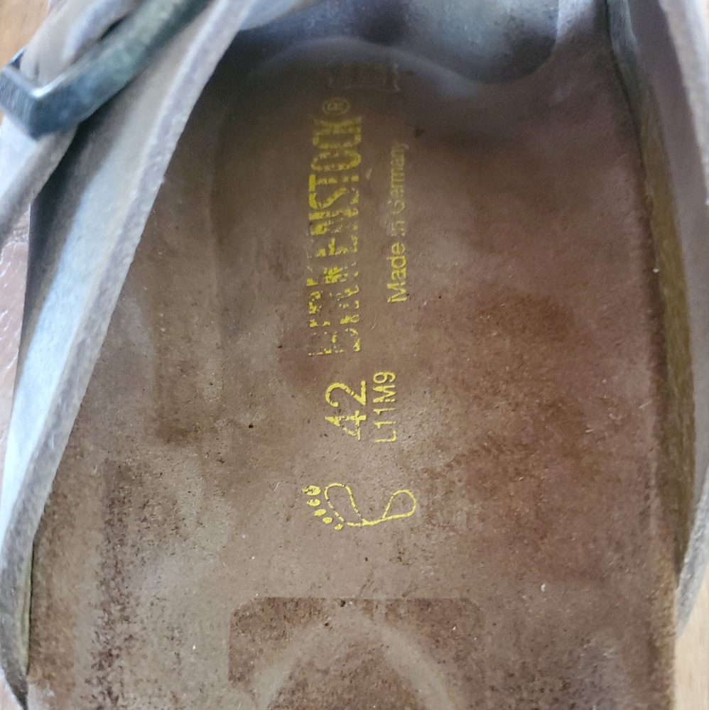 Birkenstock left sz 42 single shoe amputee replacement us sz W11 M9 - Picture 3 of 4